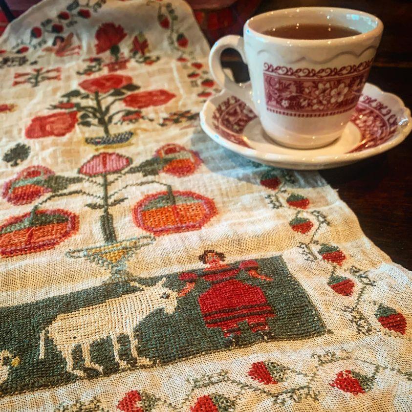 MARY CARR 1840 SAMPLER - NeedleWorkPress