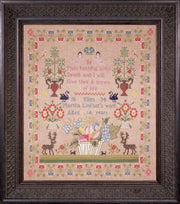 ELIZA MARTHA LINFOOT 1834 - Hands Across the Sea Samplers