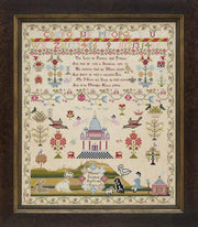MATILDA SWALLOW 1820 - Hands Across the Sea Samplers