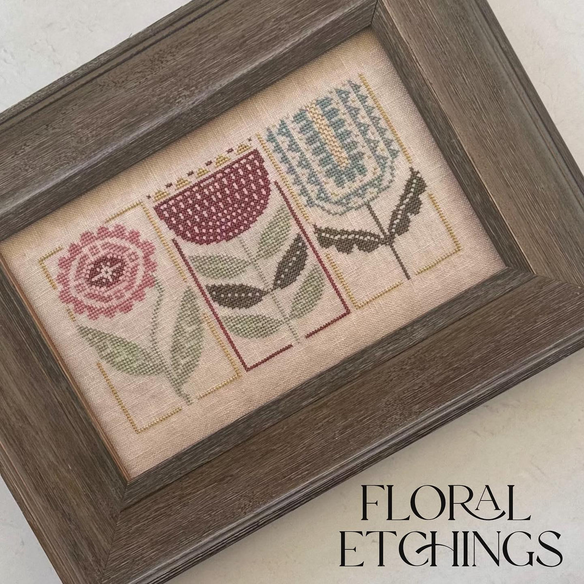 FLORAL ETCHINGS by Heart in Hand Needleart
