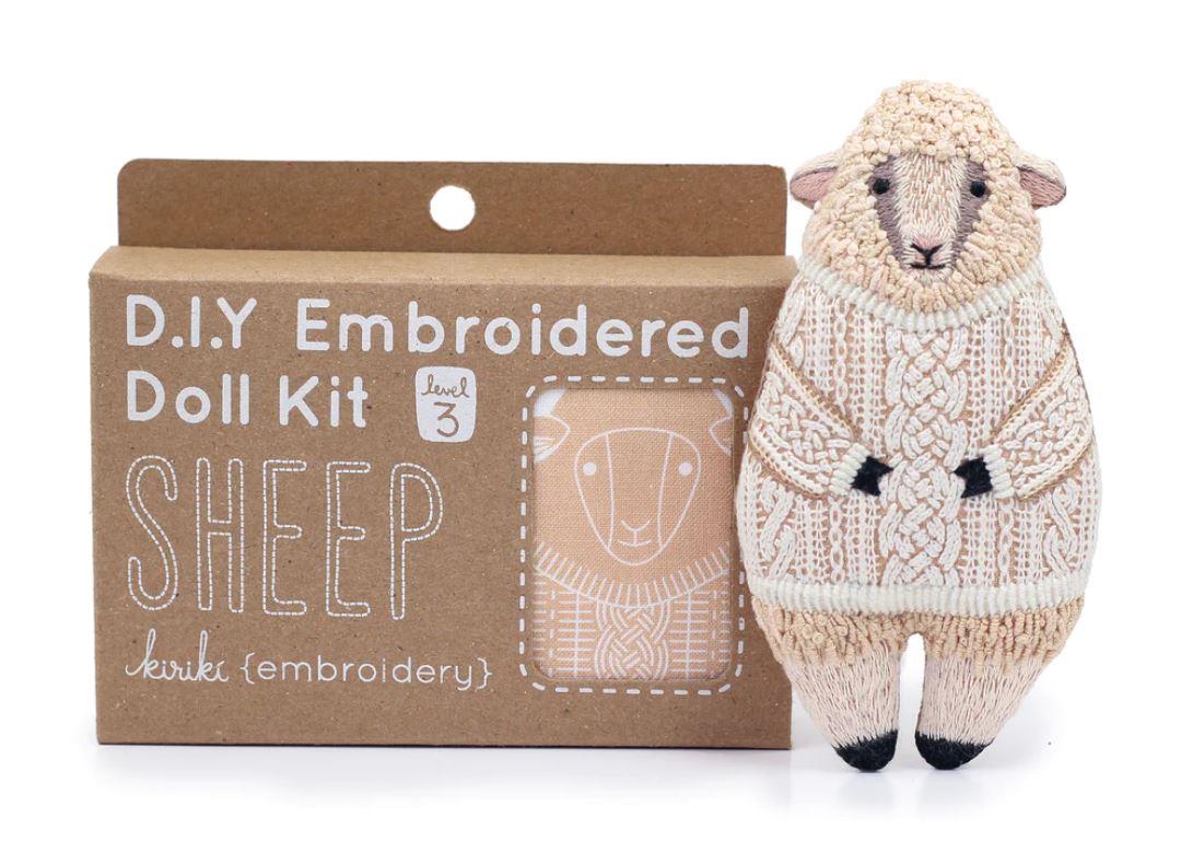 Sheep - Embroidery Kit - Kiriki Press