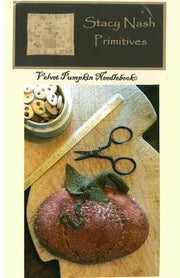 Velvet Pumpkin Needle Book - Stacy Nash Designs