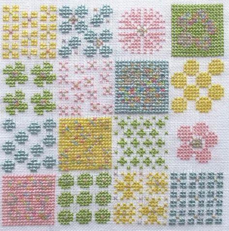 PRINTEMPS 1 - Historische Stickmuster