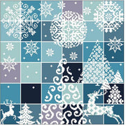 COLORS OF WINTER- Historische Stickmuster