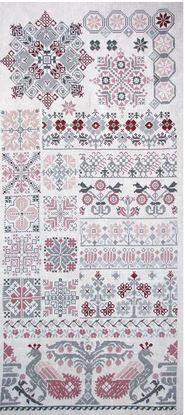 TRANSYLVANIA No.2 SAMPLER - Historische Stickmuster