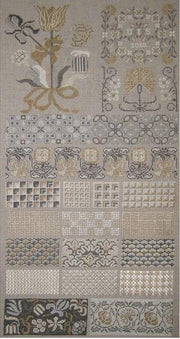 FLORAL BAROQUE 1 - Historische Stickmuster