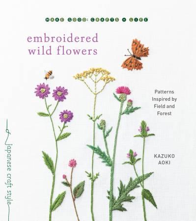 EMBROIDERED WILD FLOWERS - Kazuko Aoki