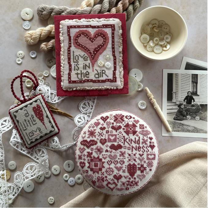 MEMENTOS OF THE HEART by Heart in Hand Needleart