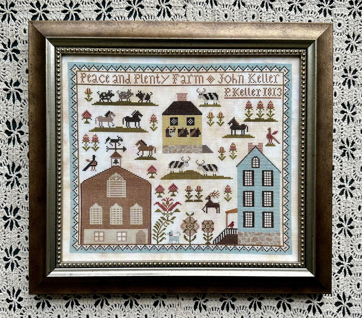 PEACE & PLENTY FARM - by Kathy Barrick
