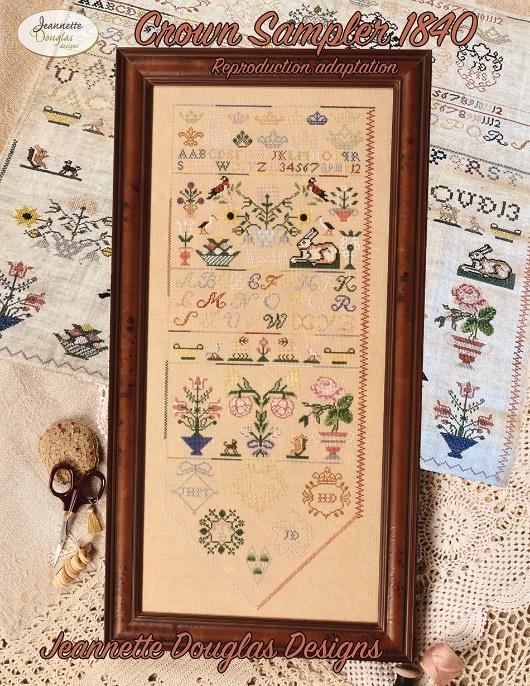 CROWN SAMPLER by Jeannette Douglas Designs