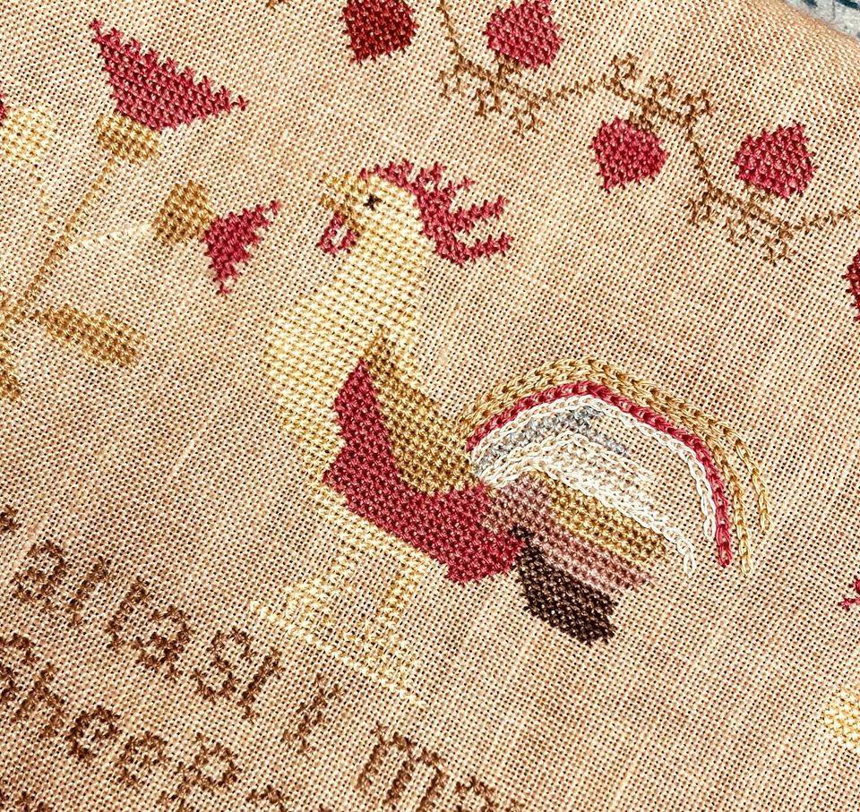 Ann Newton 1838 Sampler - Cardan Antiques & Needlework