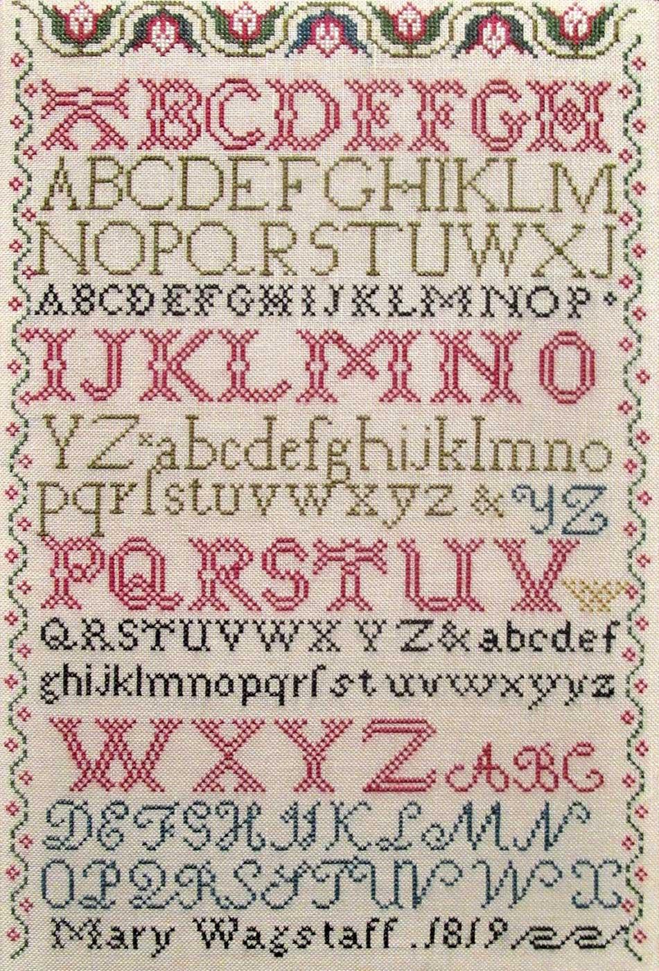 MARY WAGSTAFF 1819 - The Scarlet Letter