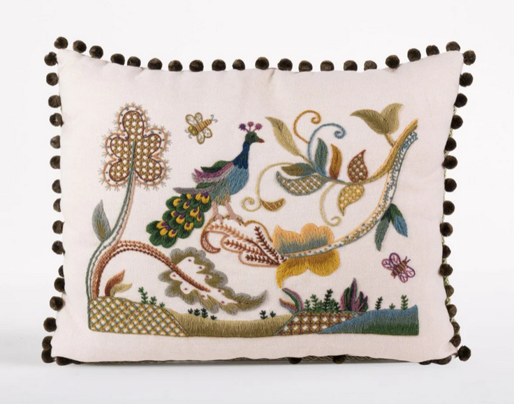 JACOBEAN PEACOCK KIT - The Crewel Work Company