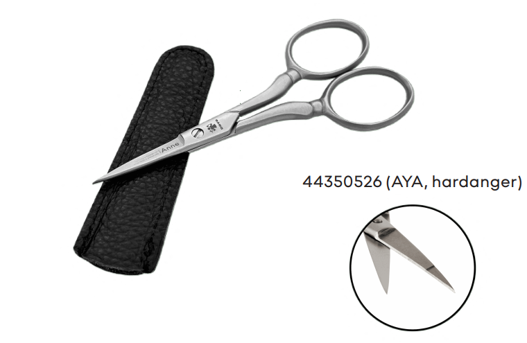 Dovo 'Aya' - Hardanger Embroidery Scissors, 3 1/2"