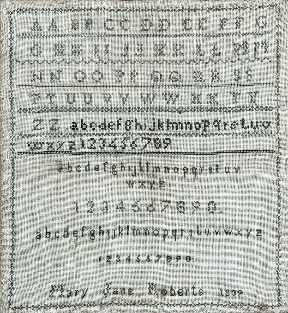 PDF Download - Mary Jane Roberts 1832 - Sovereign Samplers