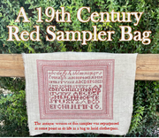 RED SAMPLER BAG - NeedleWorkPress