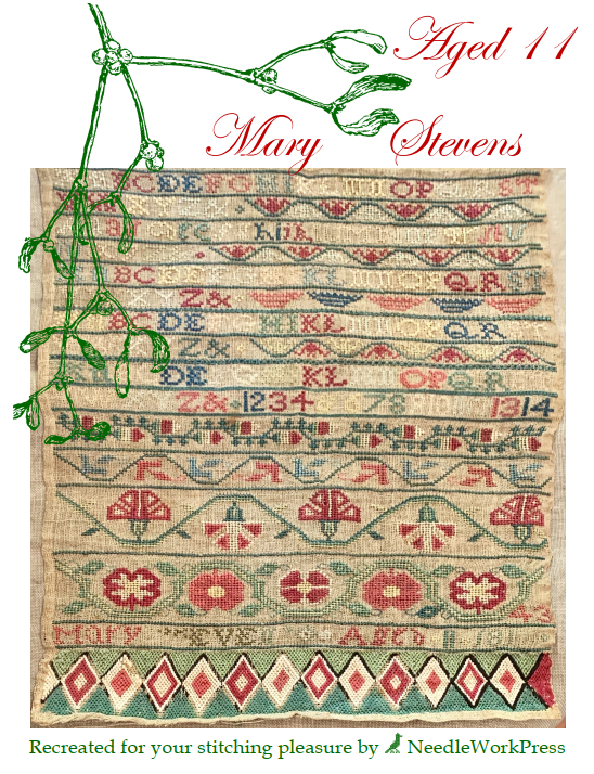 MARY STEVENS BAND SAMPLER - NeedleWorkPress