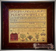 JENNETT BUCKLEY RED HOUSE SAMPLER - NeedleWorkPress