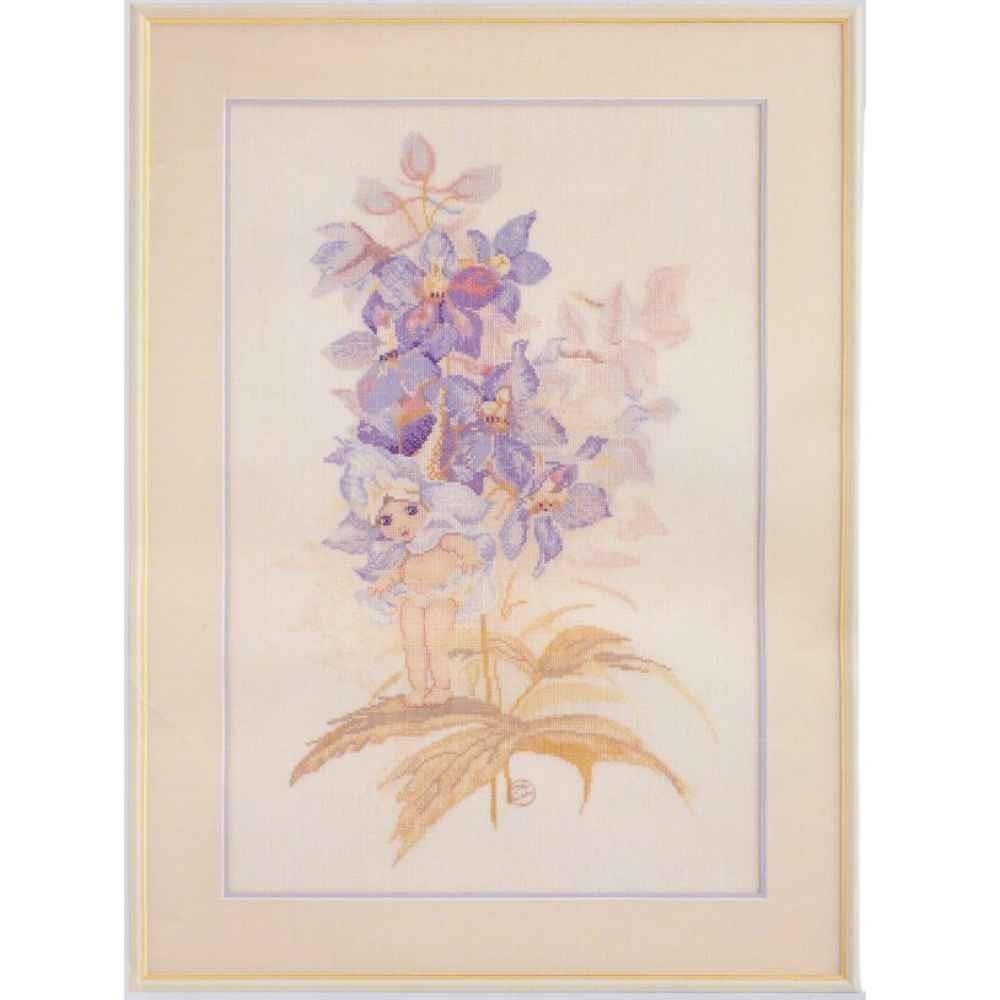 DELPHINIUM FAIRY - May Gibbs Cross Stitch Collection