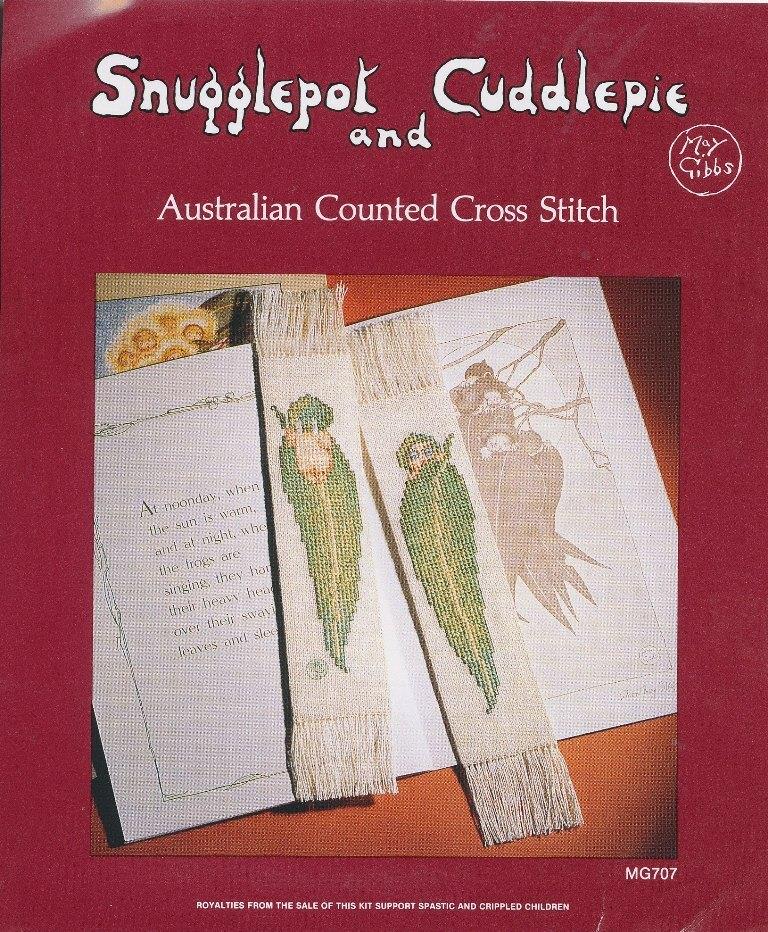 GUMNUT BABIES BOOKMARK KIT - May Gibbs Cross Stitch Collection