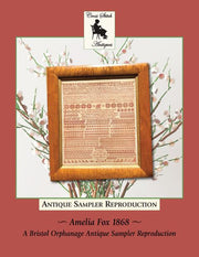 AMELIA FOX 1868 - Cross Stitch Antiques