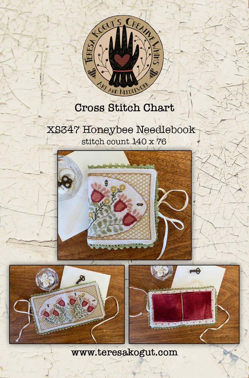 HONEYBEE NEEDLE BOOK - Teresa Kogut Creative Whims