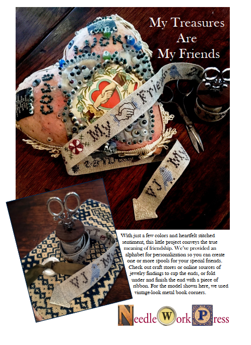 My Treasures are My Friends - NeedleWorkPress