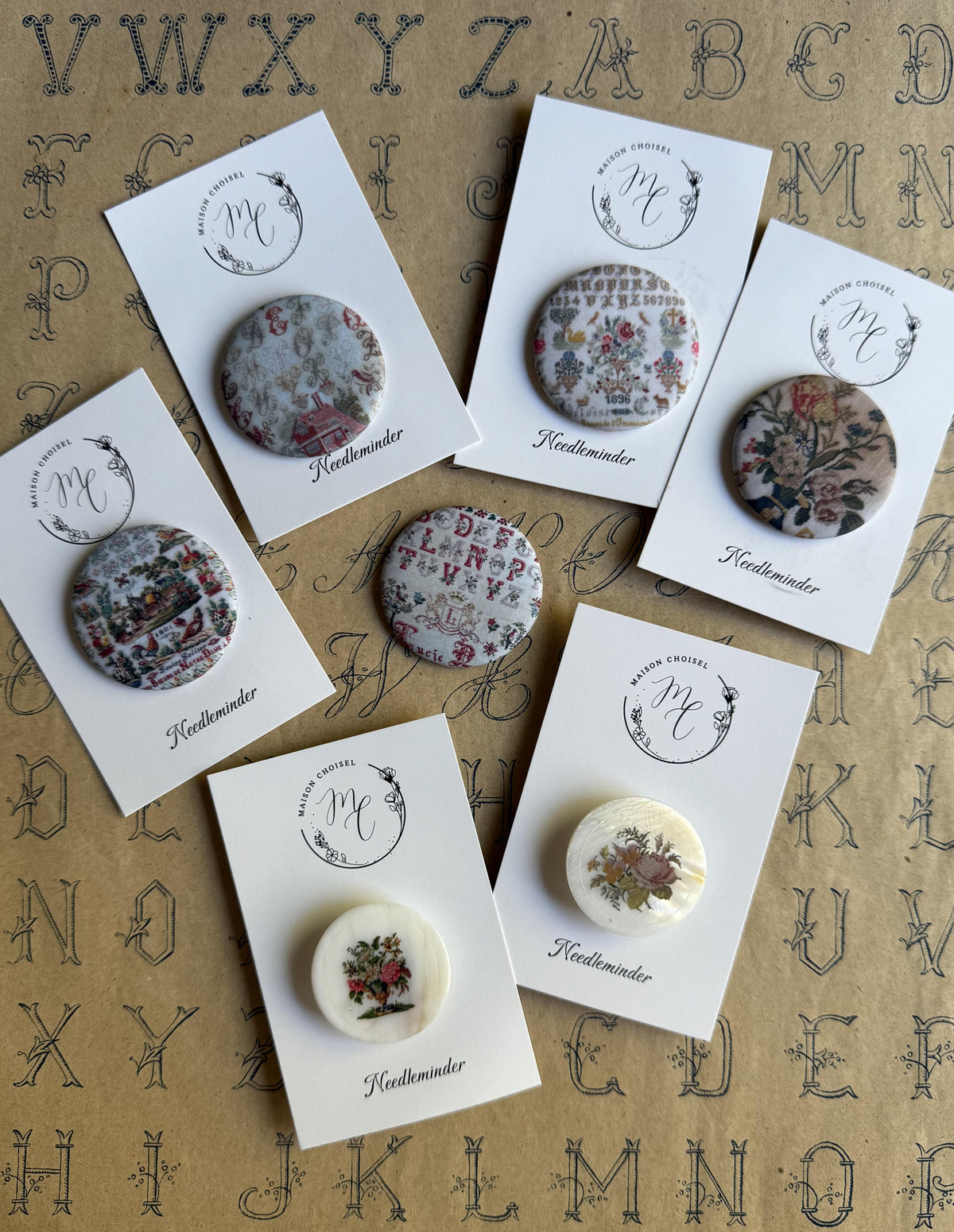 Sampler Needle Minder - Reflets de Soie