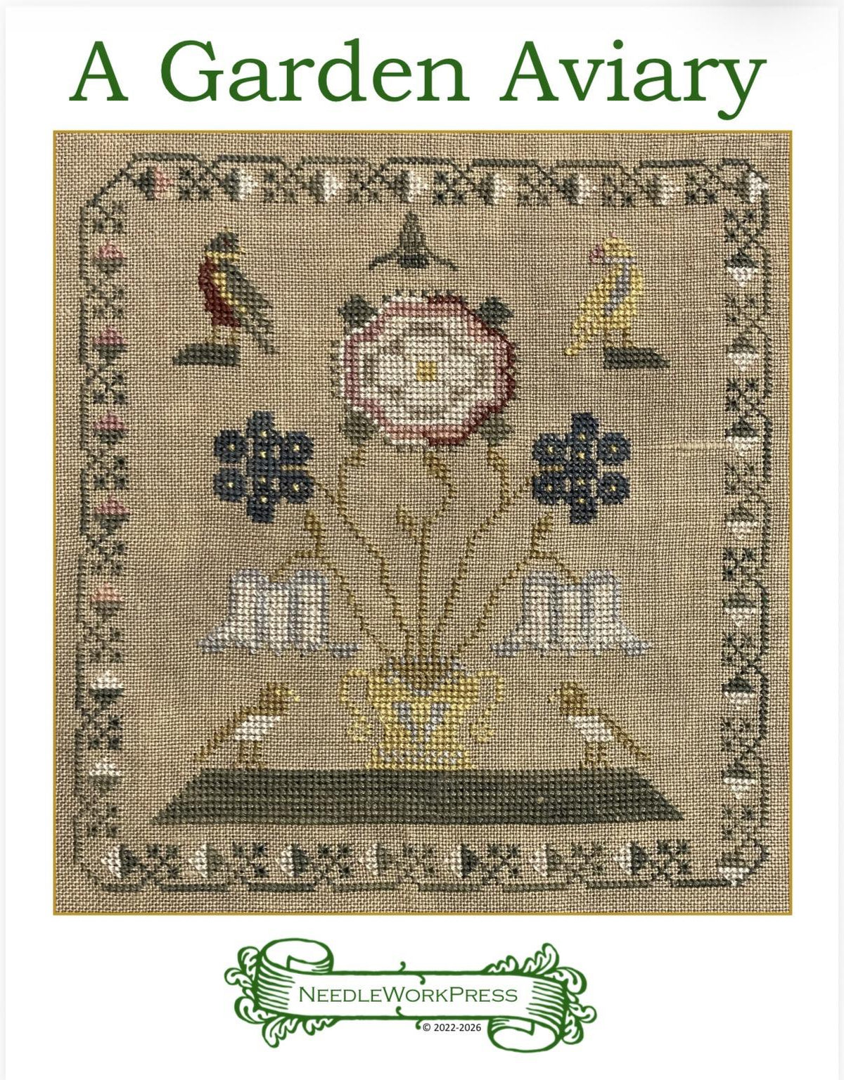 A GARDEN AVIARY - NeedleWorkPress