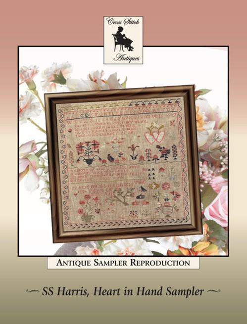 SS Harris A Heart in Hand Sampler - Cross Stitch Antiques