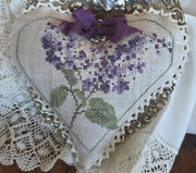 LILAC HEART KIT - Samplers Not Forgotten