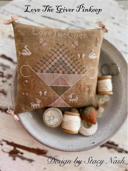 LOVE THE GIVER PINKEEP - Stacy Nash Designs