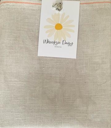 Walnut - Hand Dyed Linen - Whoopsie Daisy Designs