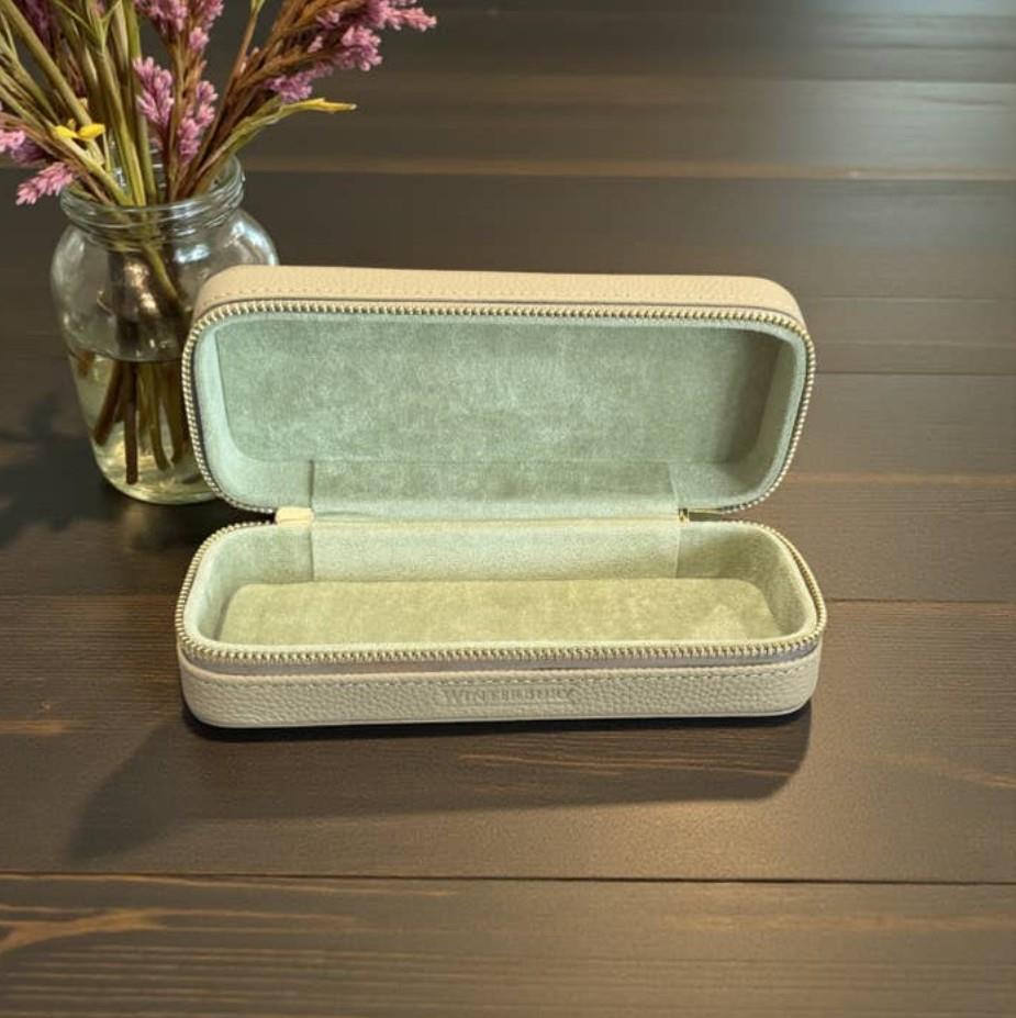 Khaki Leather Tool Case - WinterBury Leather Goods