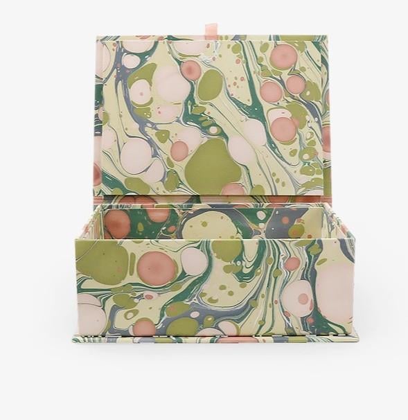 Marbled Paper Keepsake Boxes