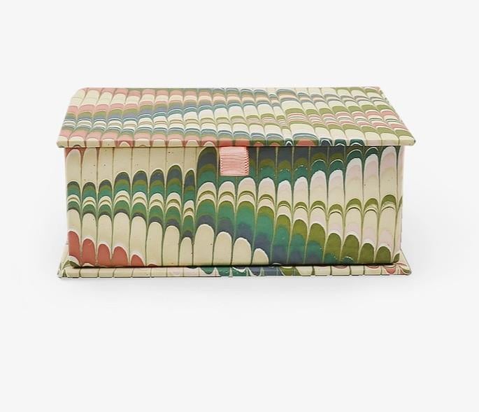 Marbled Paper Keepsake Boxes