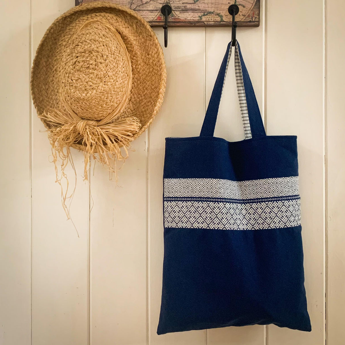 Kogin Sashiko Tote Bag Kit- Prue Scott Designs