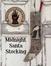 Midnight Santa Stocking - Teresa Kogut Creative Whims