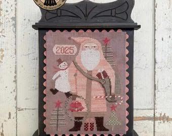 Pink Coat Santa - Teresa Kogut Creative Whims