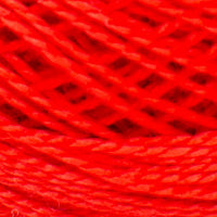 DMC Perle 8 Balls - 606 Bright Red