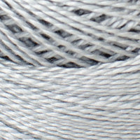 DMC Perle 8 Balls - 415 Metallic Chrome