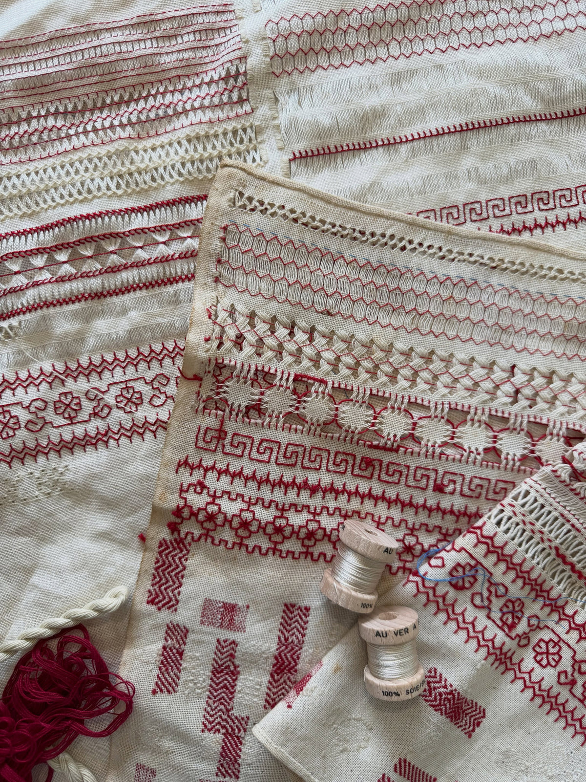 Workshop - Dutch Sewing and Mending Sampler -  Designer & Tutor: Michelle Hudson
